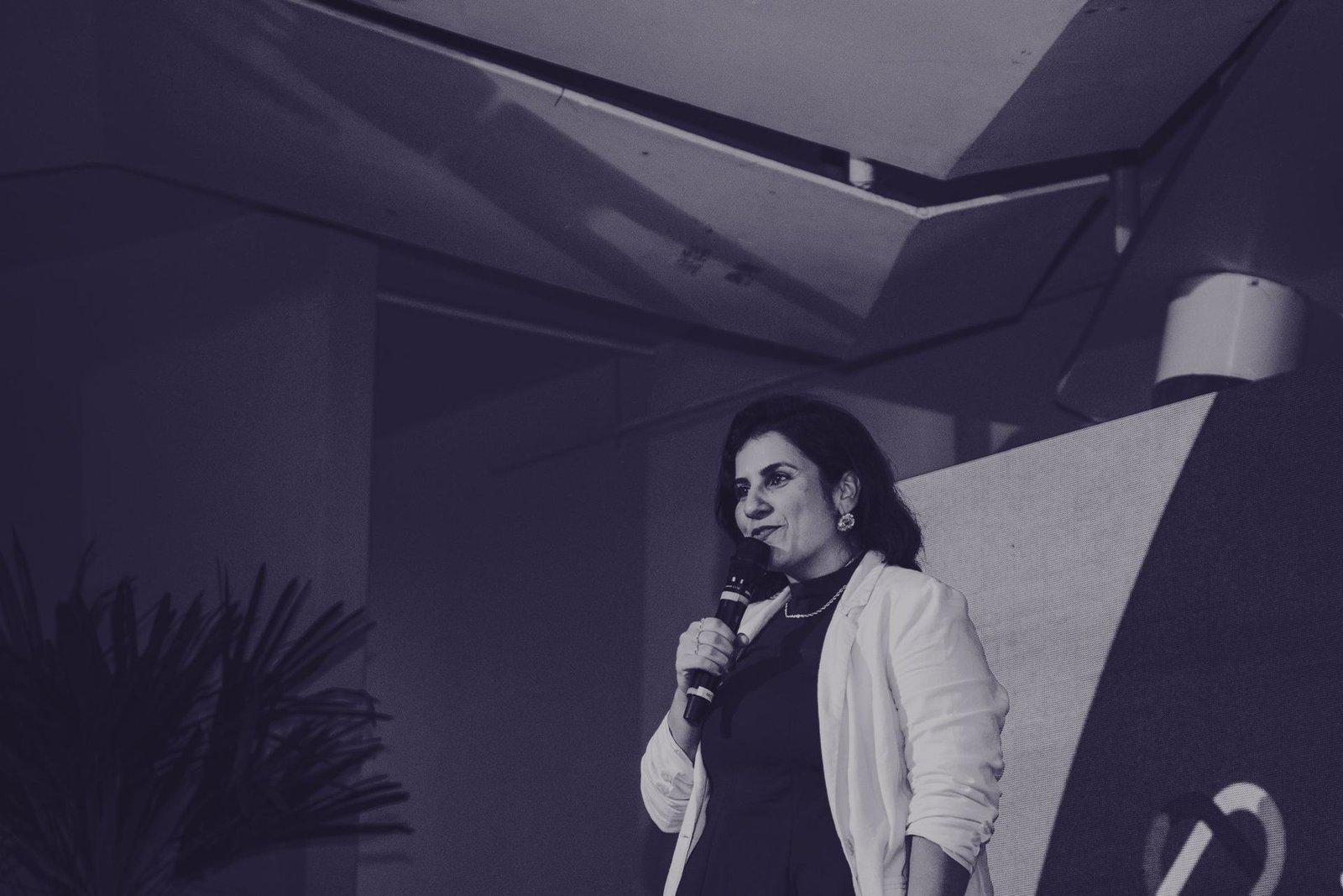 Ludymila Pimenta no palco do Sebrae, 2026